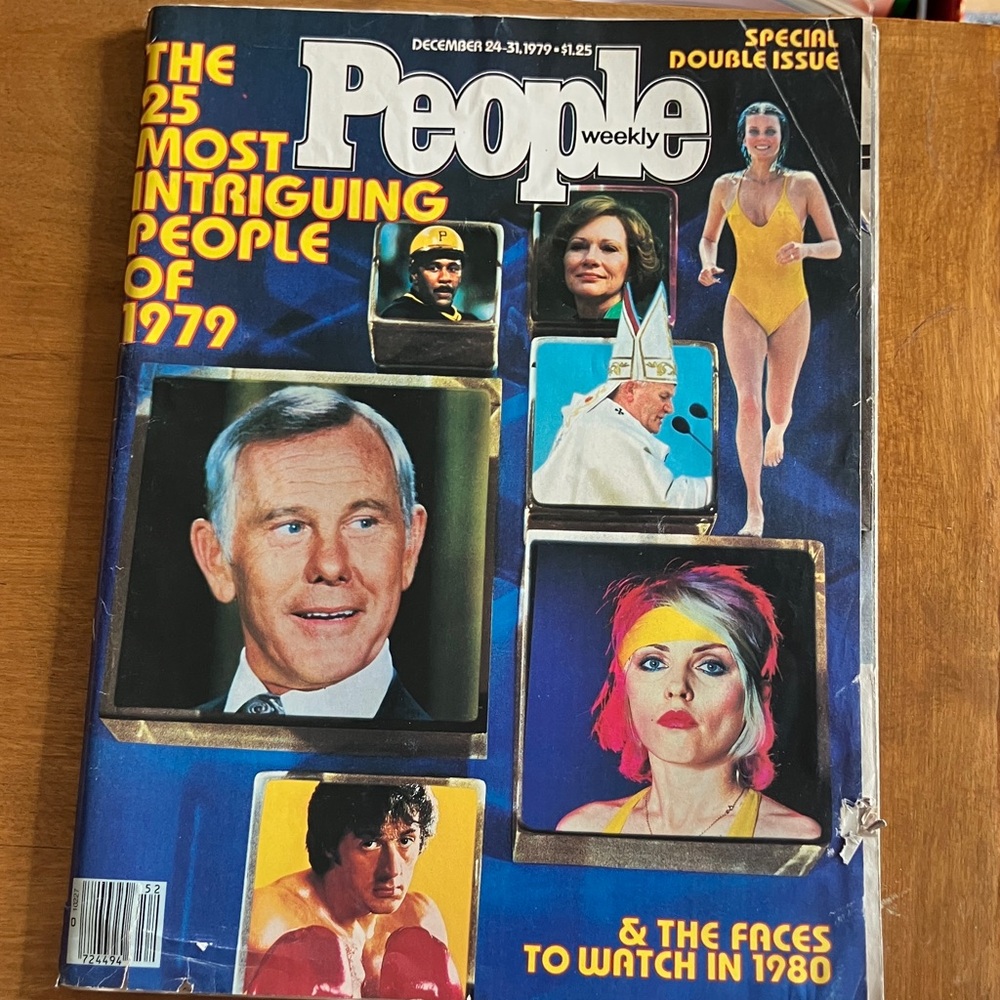 People Weekly Special Double Issue Magazine - Blue Cover